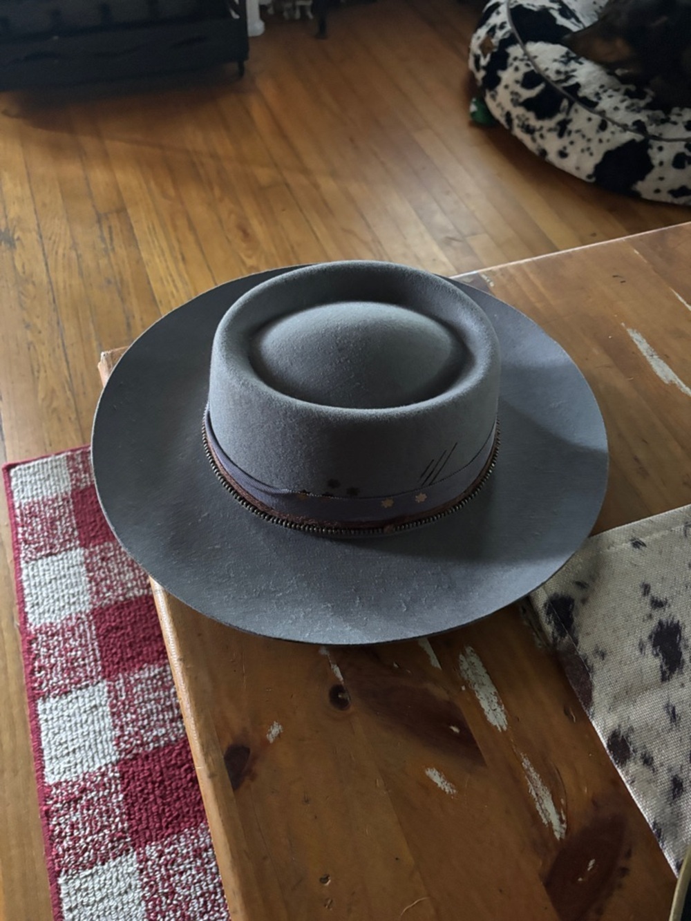 NWT Free People Cosmic Roundtop Hat Size M - Picture 9 of 9